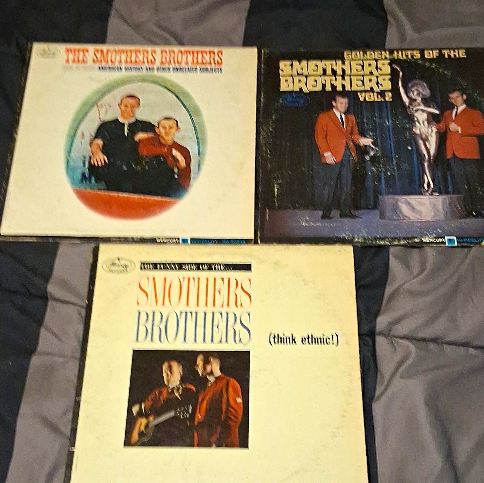 The Smother Brothers 3 Album Lot. 12" Vinyl Records