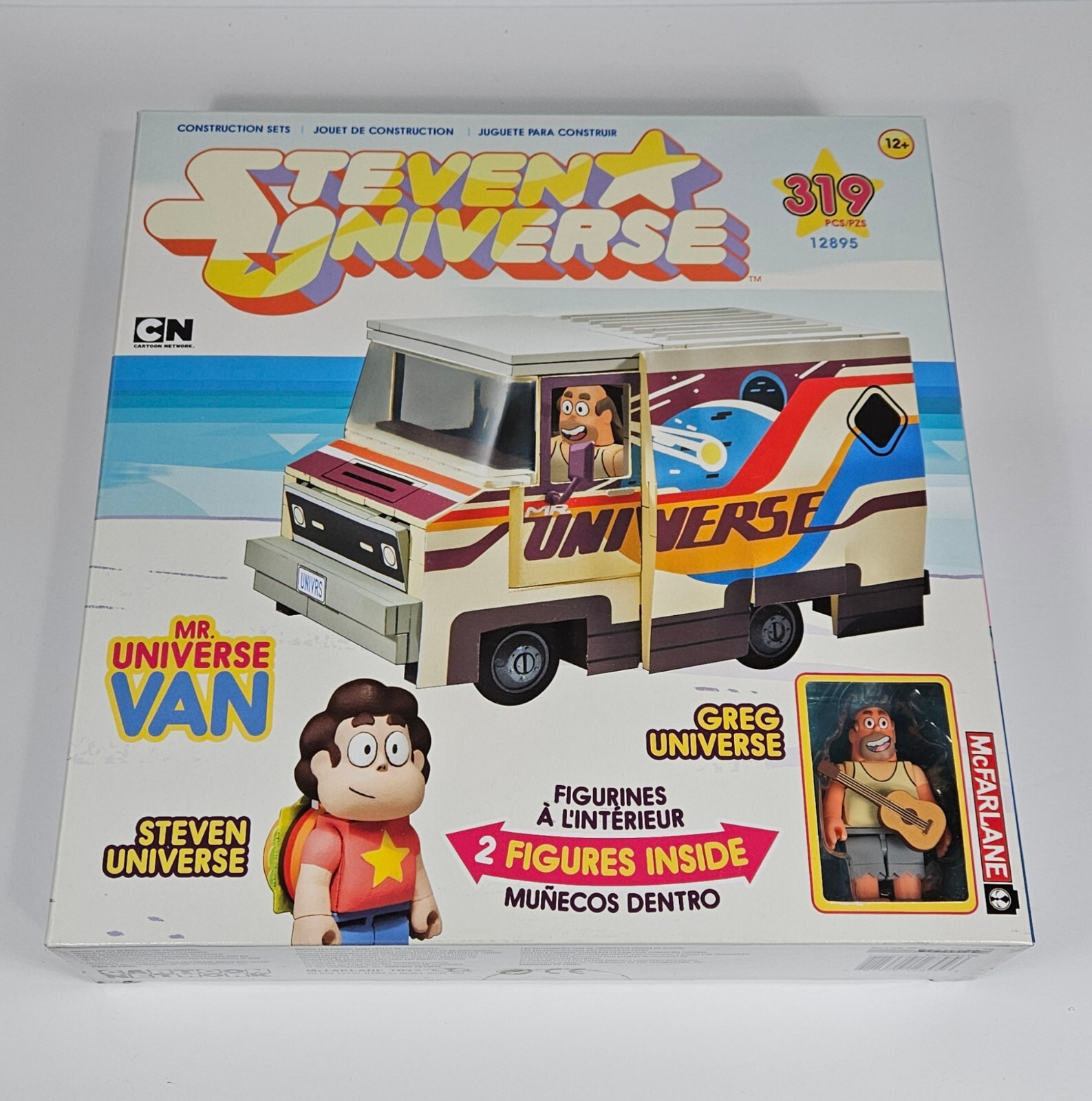 SET MATTONCINI COSTRUZIONE STEVEN UNIVERSE MR. UNIVERSE VAN GREG 319 pezzi MISB 2017