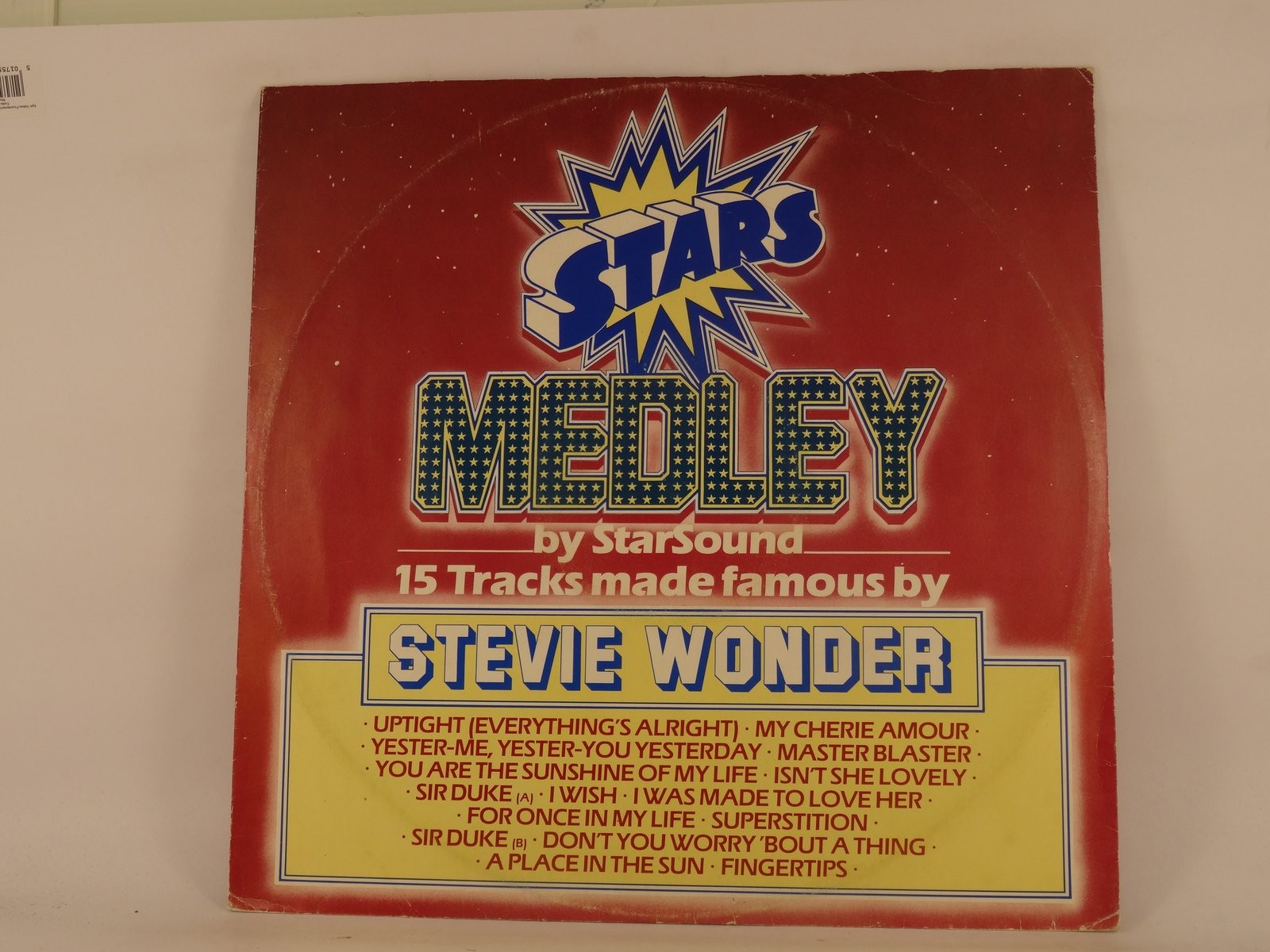 VARIOUS ARTISTS STARR SOUND STARS ON STEVIE (437) LP CBS