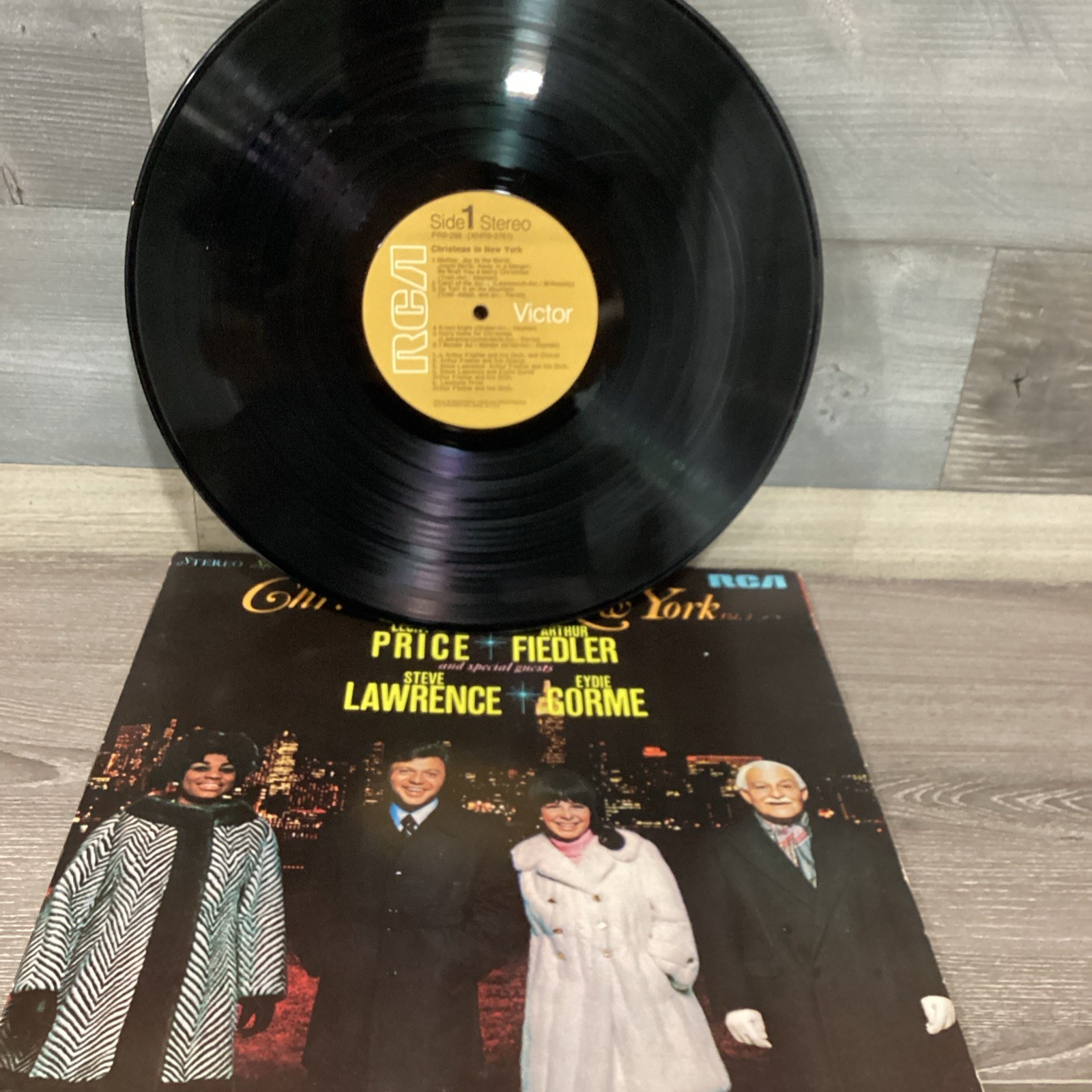 Christmas in New York Vol 3 Vinyl LP 1969 RCA PRS-288 Fiedler Price VG / SCUFFS