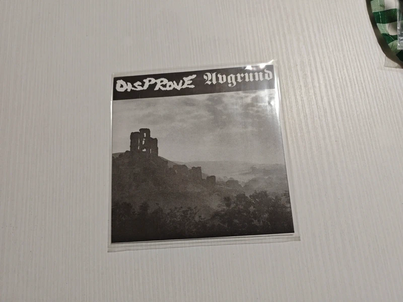 Disprove / Alogrund – Split 7" Vinyl – Forest Records Japan Hardcore Punk