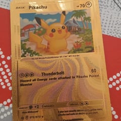Carte Pokemon pikachu