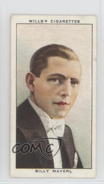 1934 Wills Radio Celebrità Serie 1 Tabacco Billy Mayerl #43 0pl9