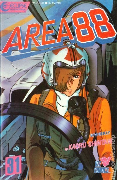 Area 88 #31 FN+ 6.5 1988 Immagine Stock