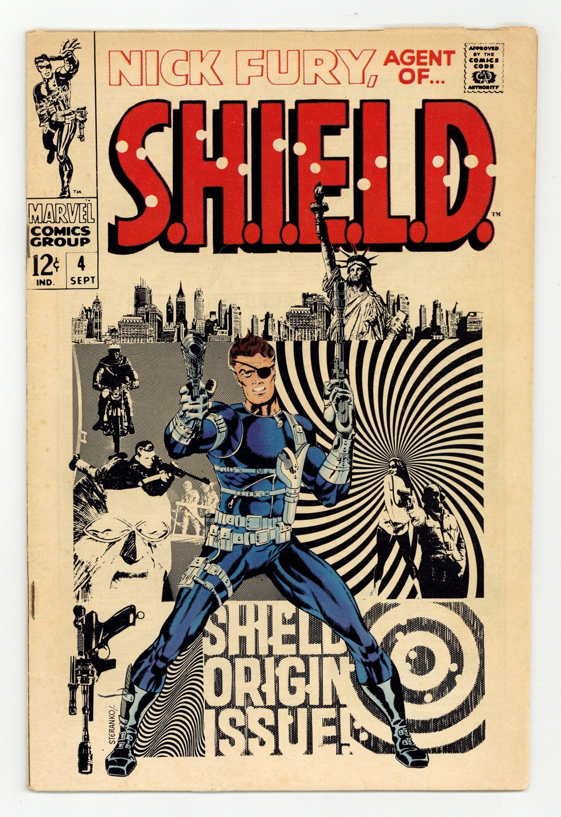 Nick Fury Agente dello Scudo #4 VG 4.0 1968