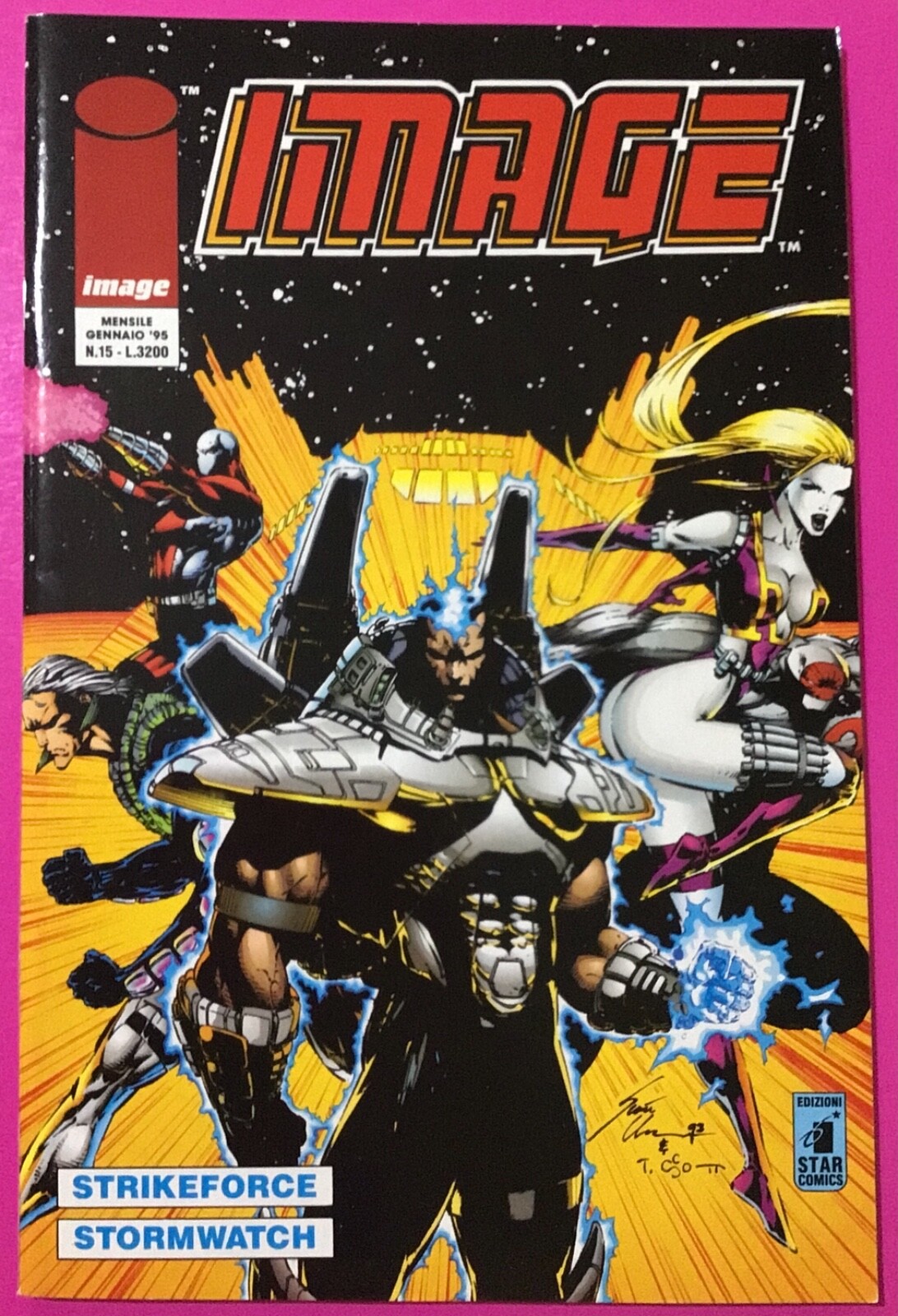 FUMETTO STAR COMICS, IMAGE N. 15 ANNO 1995 -RIF. 10078
