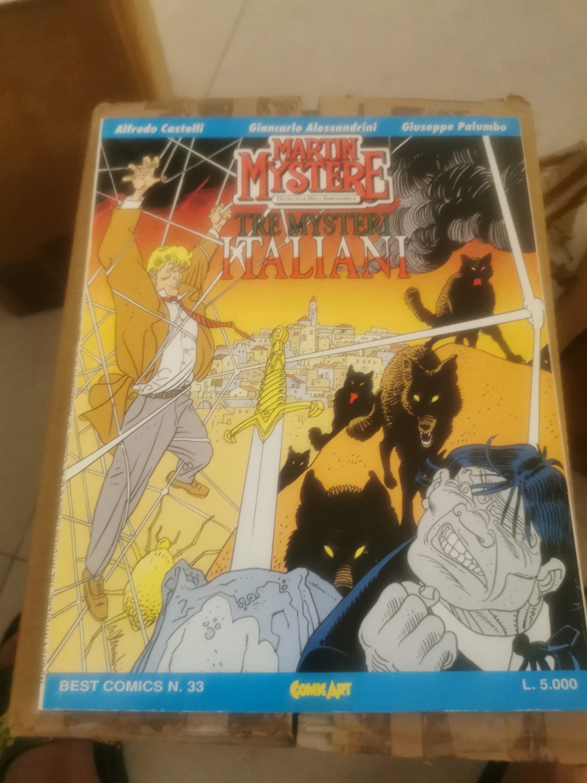 Best Comics n. 33 - Martin Mystère: Tre Mysteri Italiani (1994) - Comic Art
