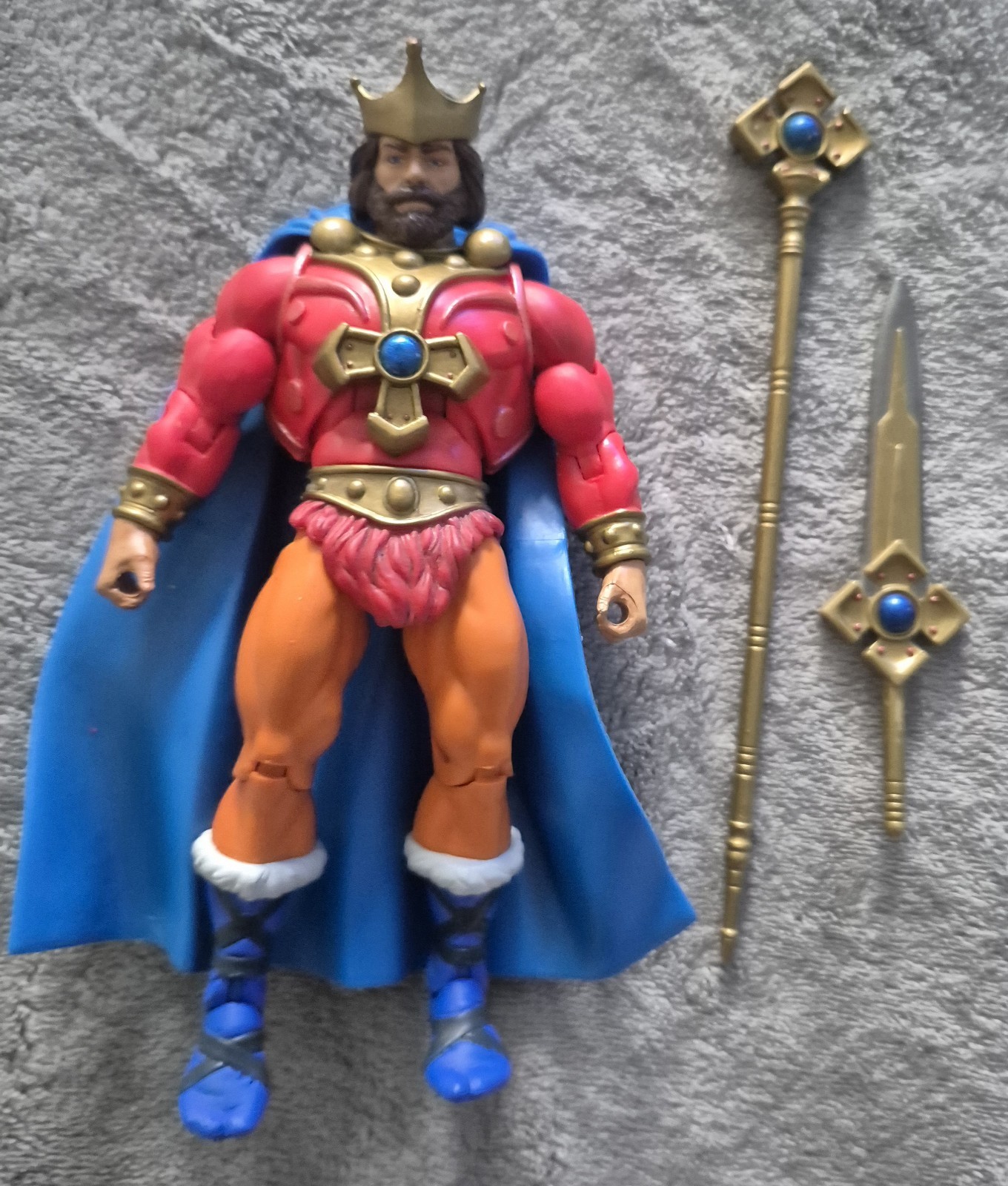 Masters of the Universe Mattel Classics King Randor Loose and Complete Nice