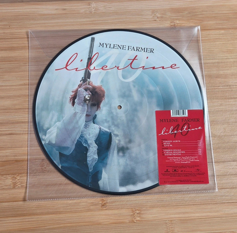 Mylene farmer Libertine Maxi Vinyle Picture Disc