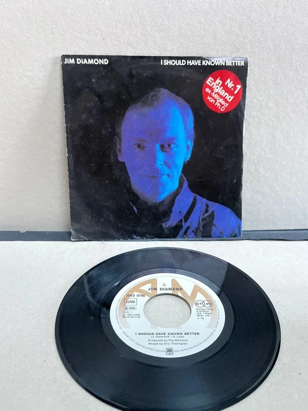 45 tours disque vinyle Jim diamond