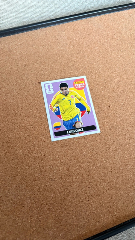 Luis Díaz Panini Extra Sticker