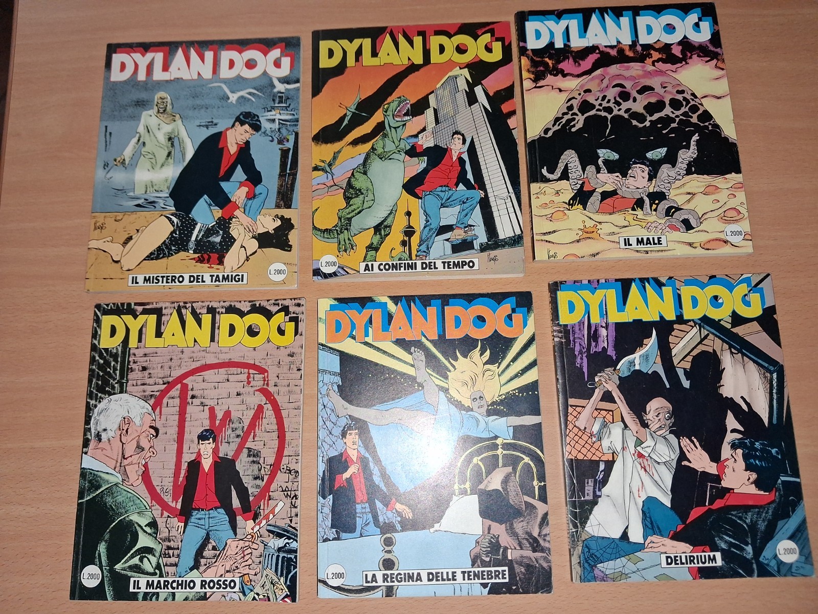 Dylan Dog sequenza dal n. 31 al 60 tutti prima stampa !!!!!