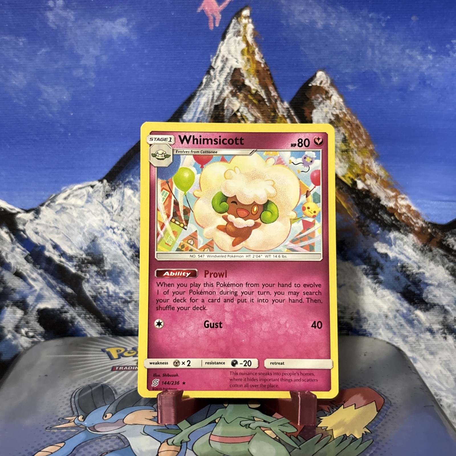 Whimsicott - 144/236 Pokemon Sm-Unified Minds - LP regolare