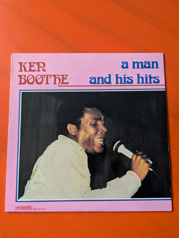 Ken Boothe – A Man And His Hits – LP – Studio One SO LP 1117