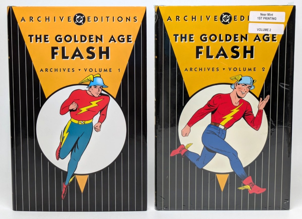 The Golden Age Flash Vol 1-2 | DC Archives | DC Comics | HC New & Sealed (x1)
