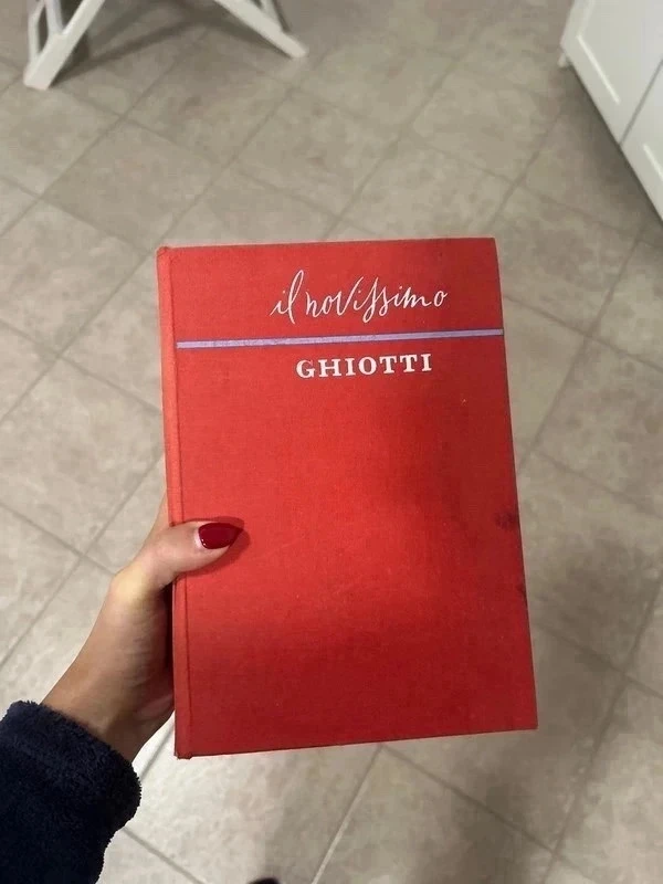 Il Novissimo dizionario Ghiotti