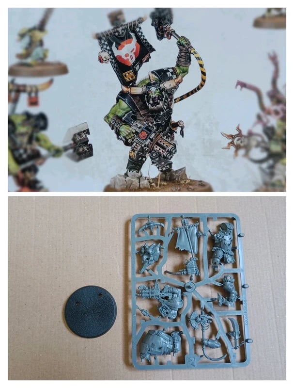 Warhammer 40K Armageddon Warboss Ork