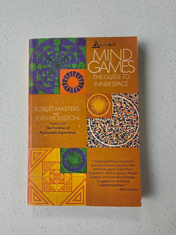 Mind Games | Robert Masters en Jean Houston | 1e druk 1972 | Vintage nieuwstaat