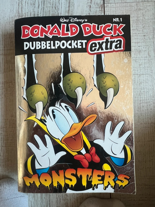 Donald Duck Dubbelpocket Extra Monsters Nr. 1