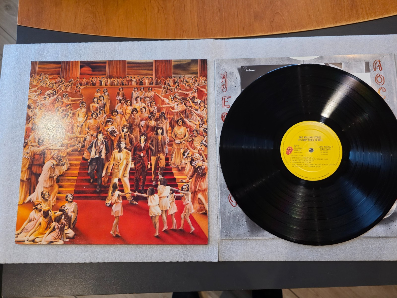 LP / the rolling stones - it's only rock'n'roll - cbs 450202 - rock