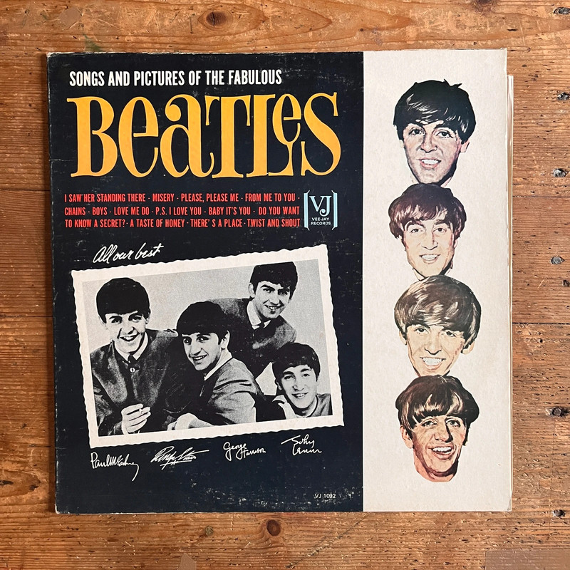 Songs Pictures And Stories Of The Fabulous Beatles | Rock & Roll Beat | LP Mono Disque Vinyle |
