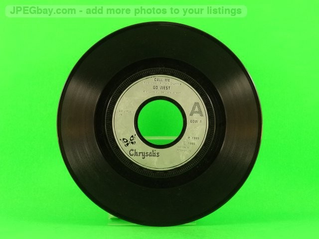 GO WEST CALL ME (plain sleeve) (1) (137) 7" CHRYSALIS