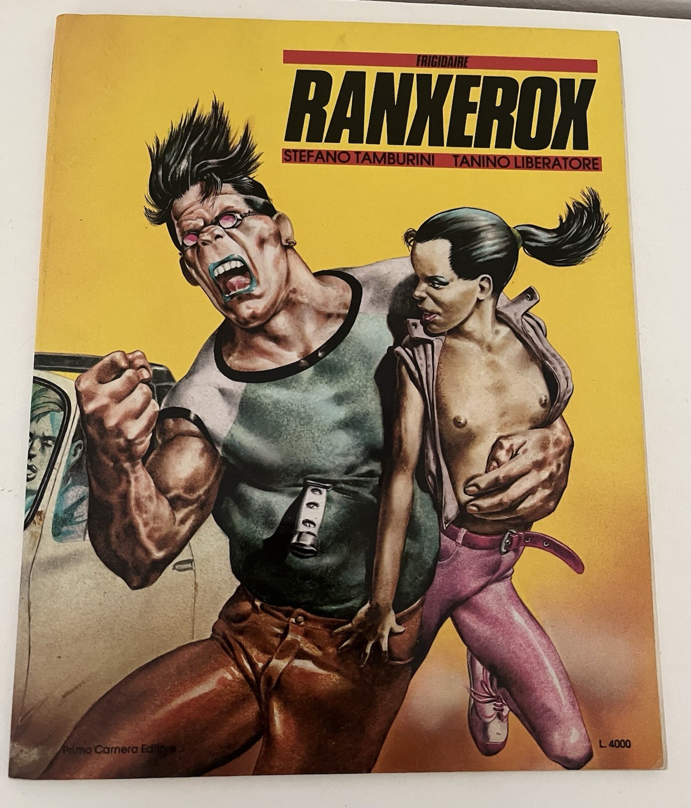 Frigidaire Ranxerox Stefano Tamburini Tanino Liberatore Primo Carnera 1983 ITA