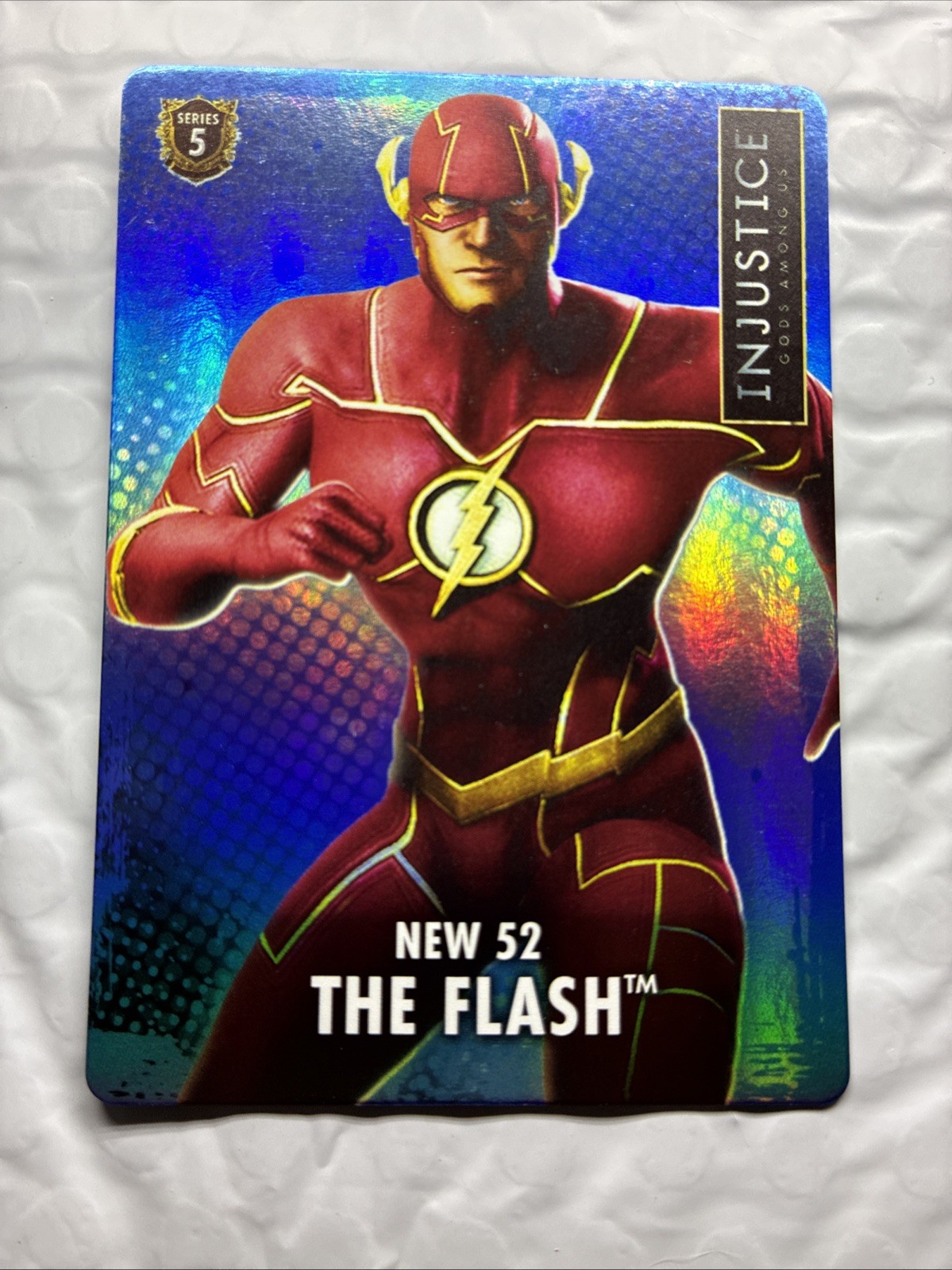 (NEW) Dc Injustice Arcade Series 5 Card Mint FOIL #13 THE FLASH NEW 52