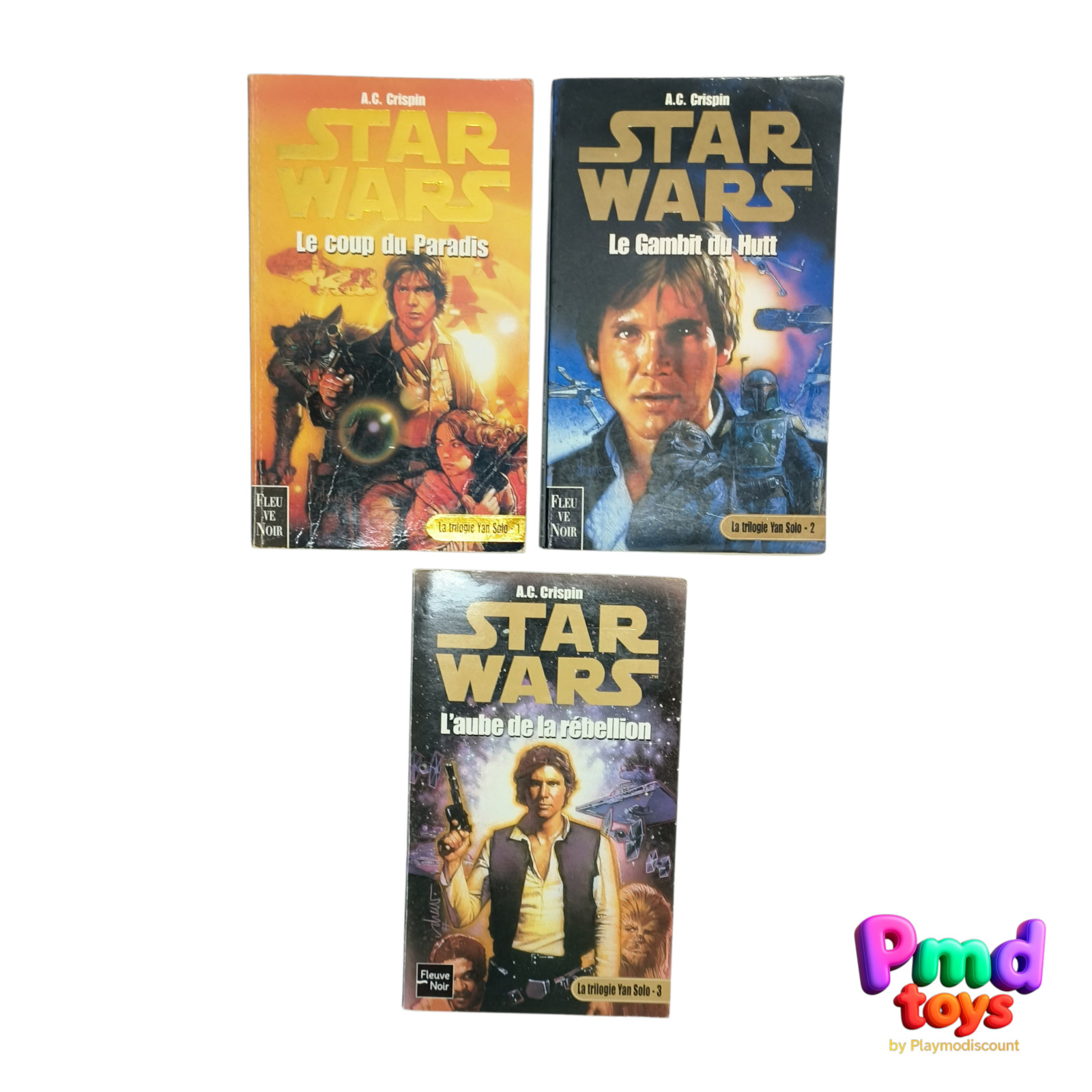 sympa livre trilogie  star wars han solo   ( fleuve noir  )