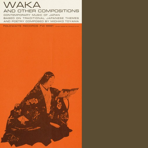 Michiko Toyama - Waka And Other Compositions 1960 LP Folkways Records FW 8881 Ve