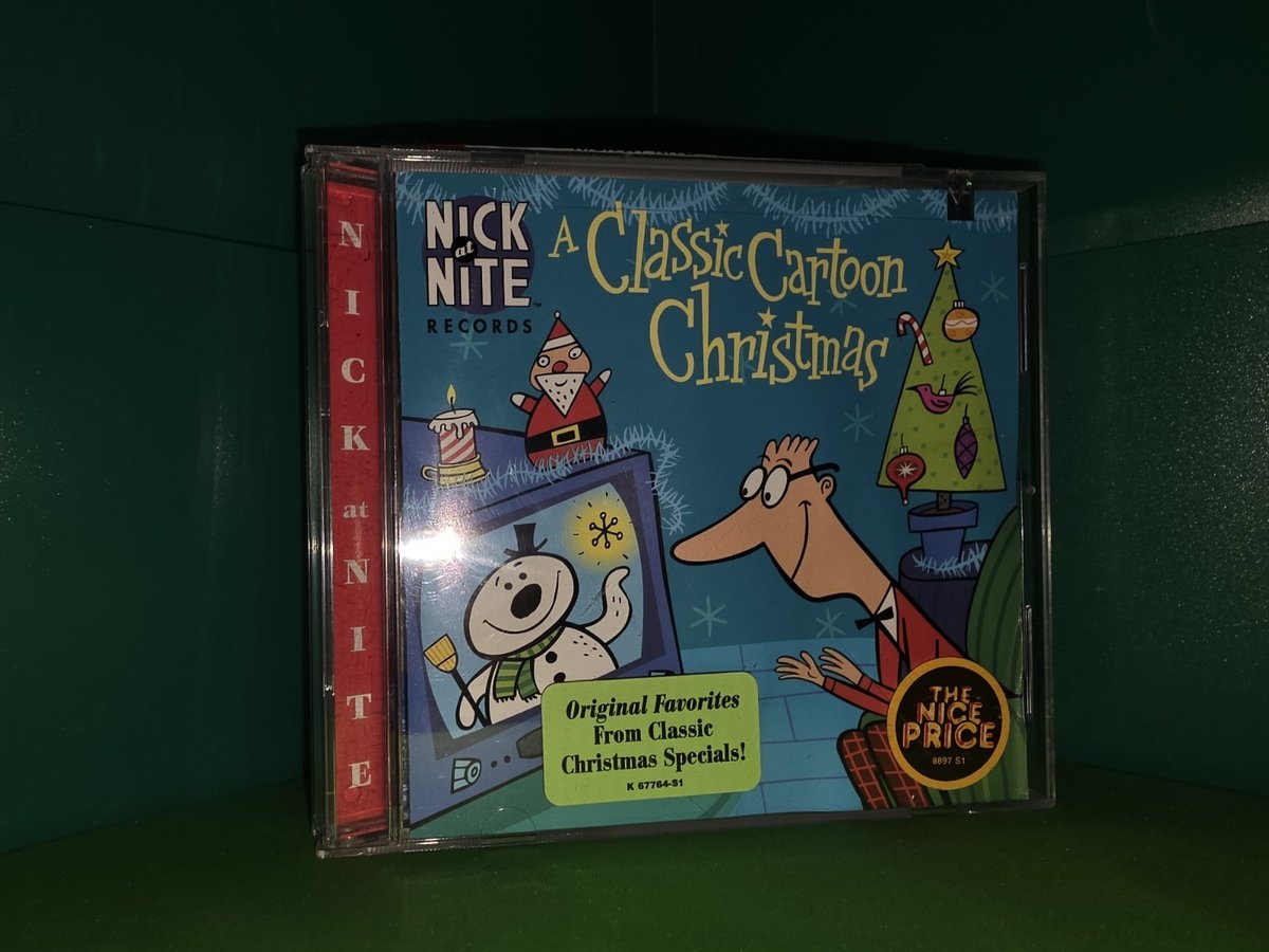 CIB - Nick at Nite: A Classic Cartoon Christmas (CD, 2001, Sony Music)