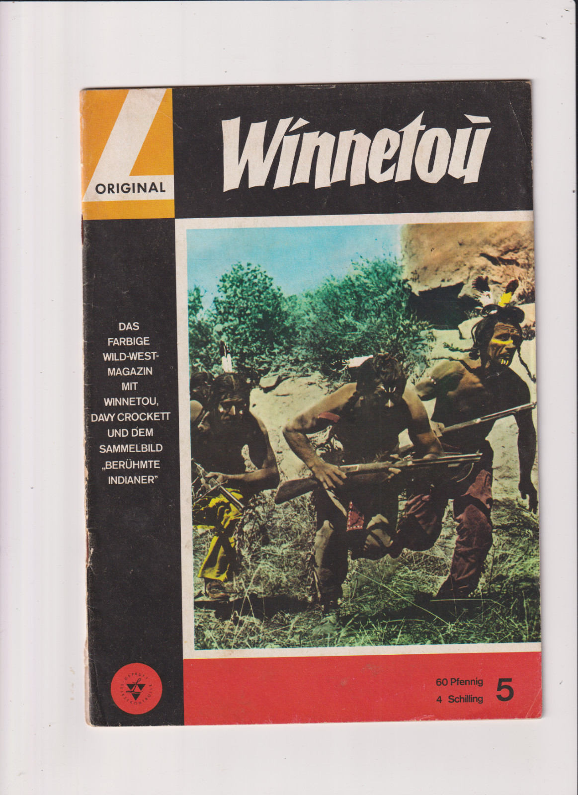 Winnetou 5+6 grande volume originale Lehning Editore