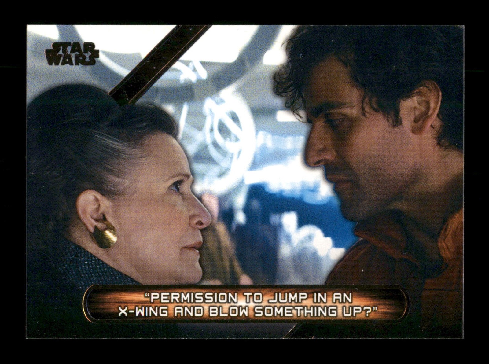 Poe Dameron MQ-8 Star Wars: The Last Jedi  Trading Card TCG CCG