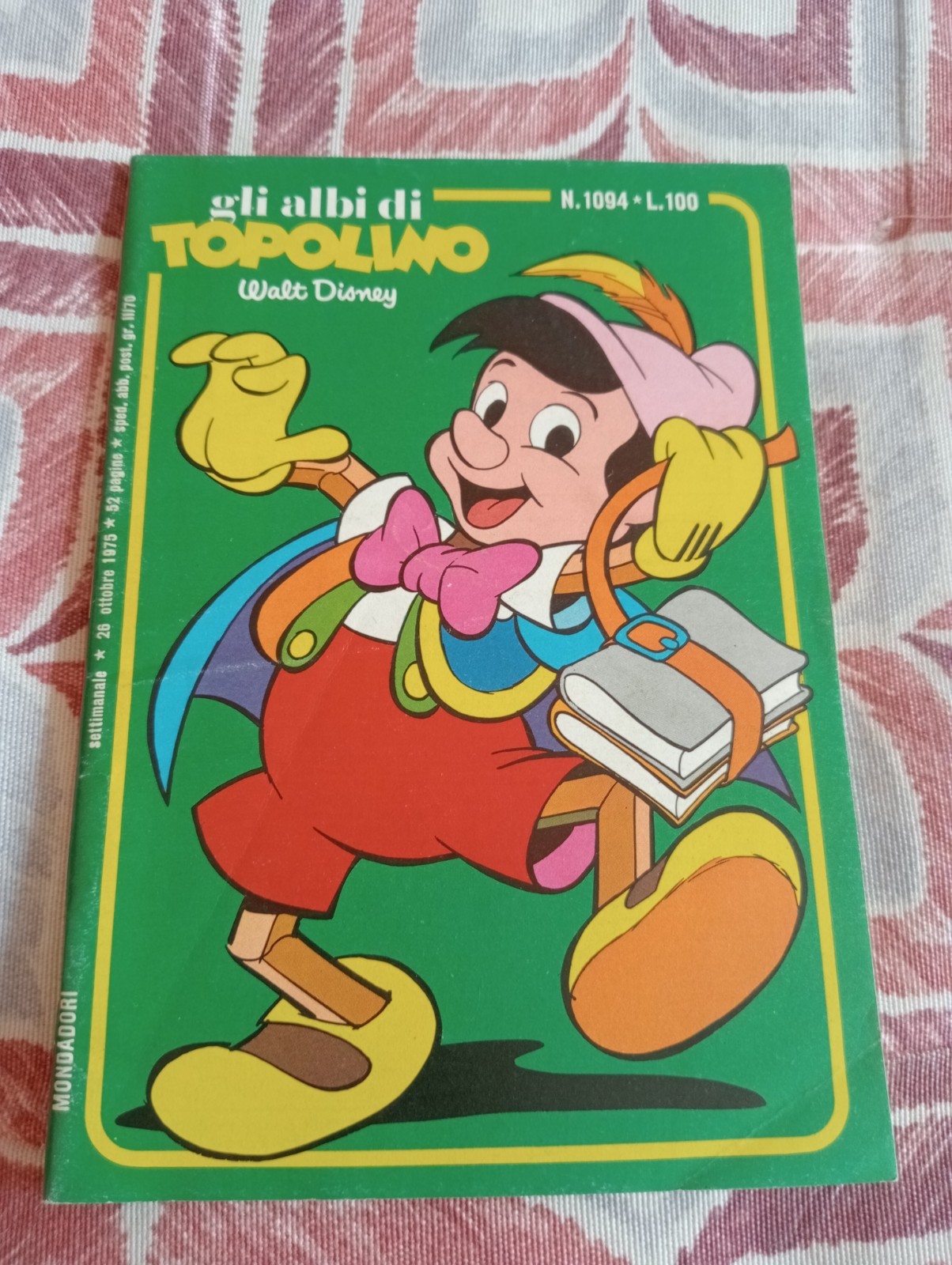 ALBI DI TOPOLINO N. 1094 Mondadori 1975 MONDADORI CON BOLLINO