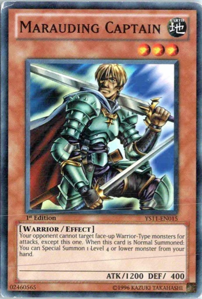 Marauding Captain 1st Edition YS11-EN015 Moderately Played MP