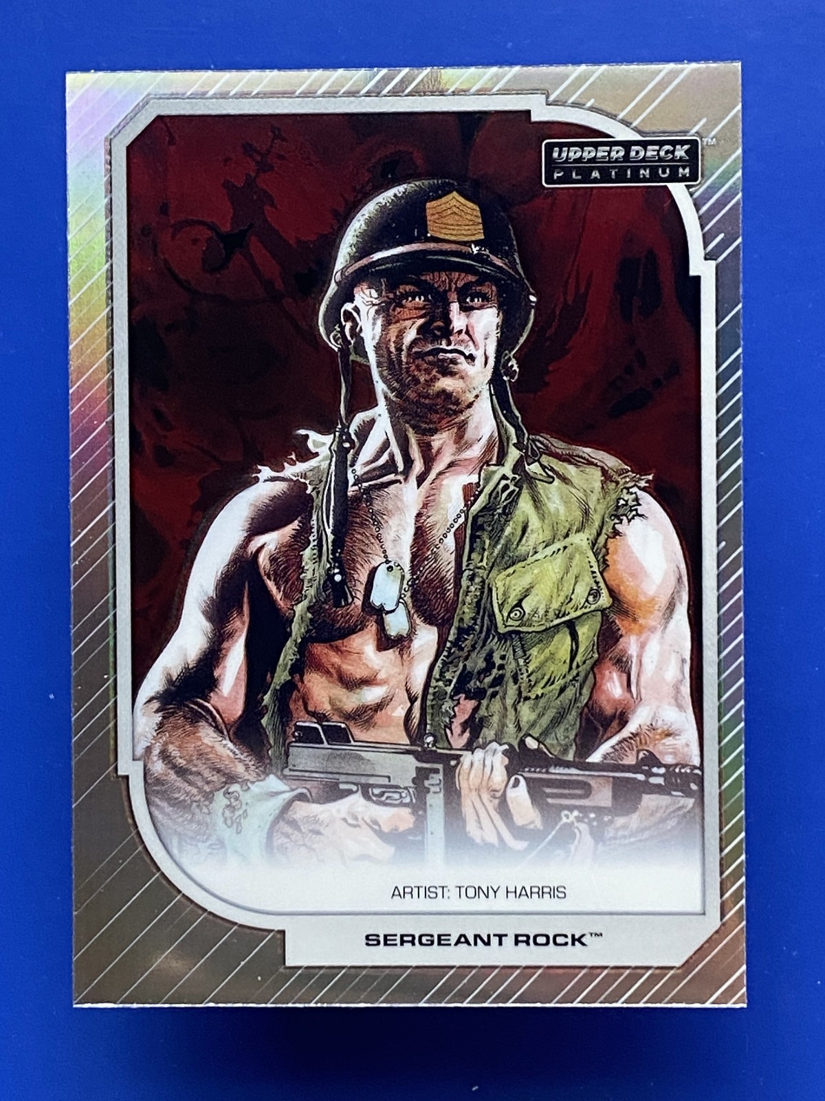 Sergeant Rock 2026 Upper Deck Platinum DC Rainbow #86