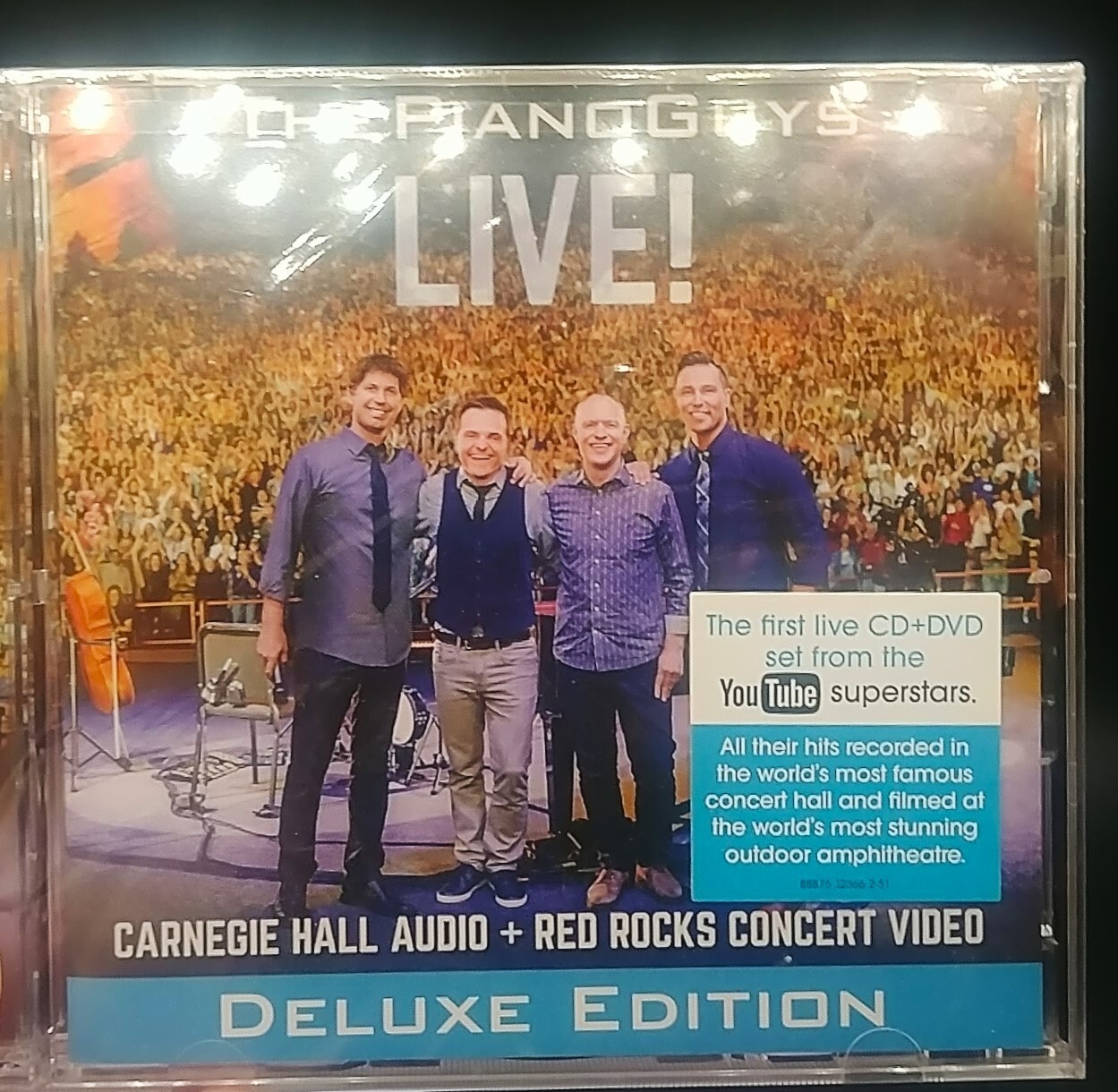 The Piano Guys - Live! USA Deluxe Edition CD+DVD Sealed NEW #0202*