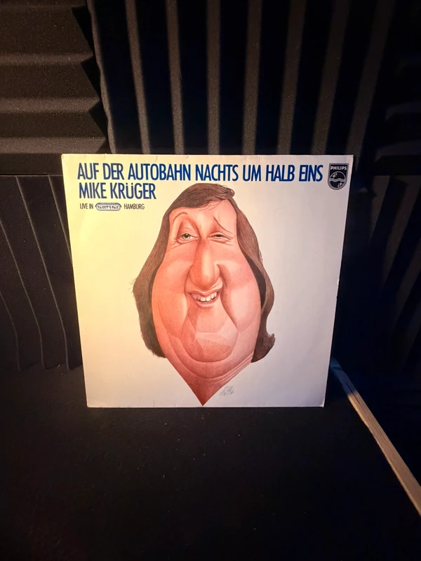 Mike Krüger Auf Der Autobahn Nachts Um Halb Eins Philips Vinyl LP