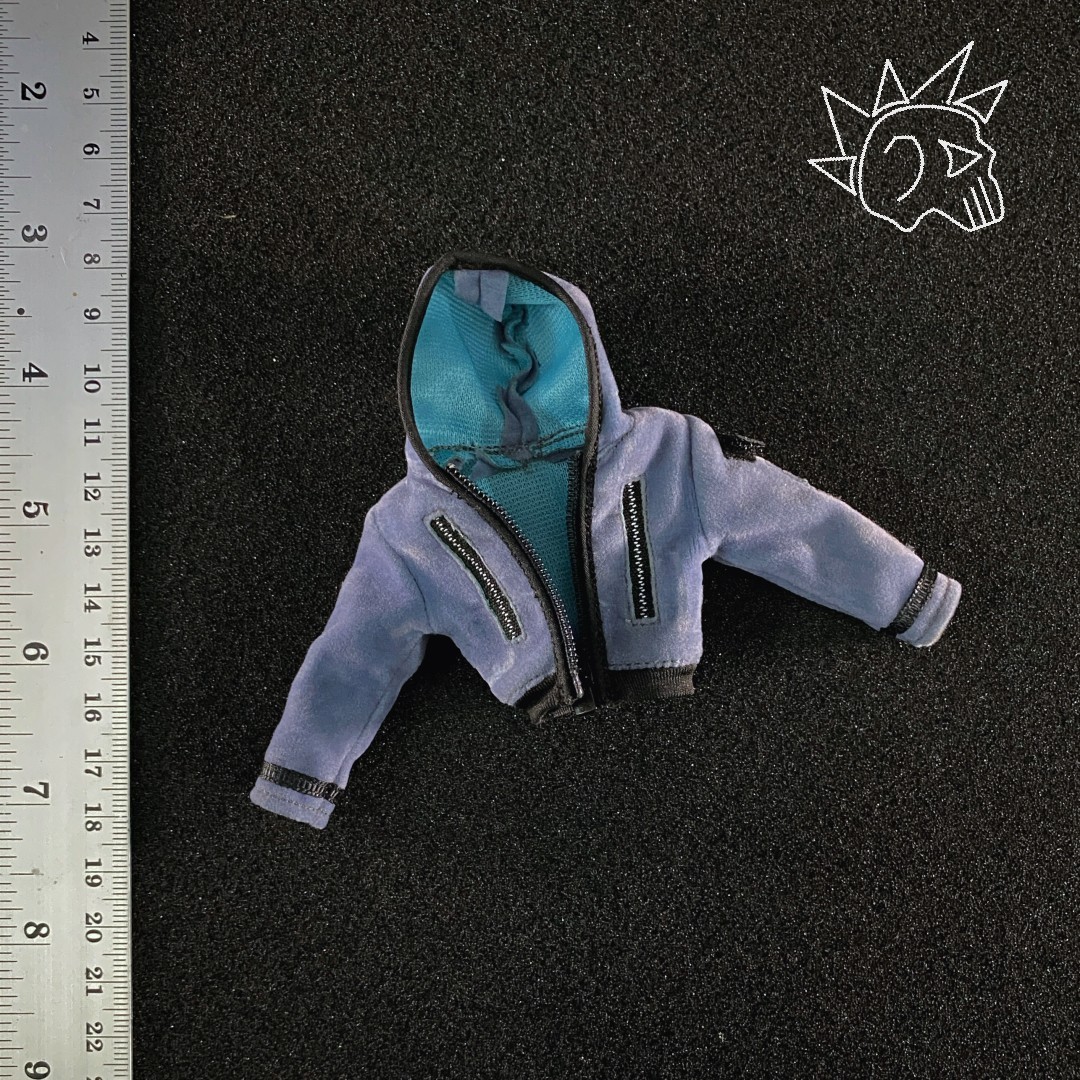 Accessorio action figure personalizzato Ghost Blue Jacket scala 1/12 - CT02