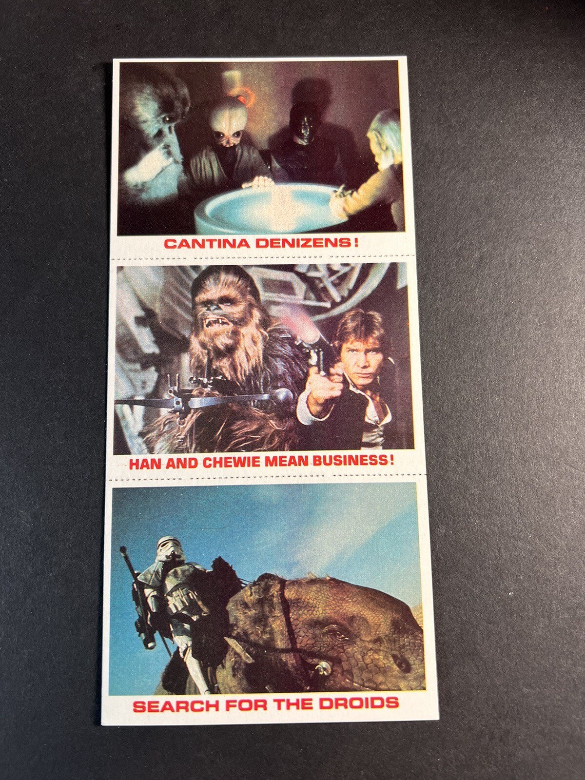 Carte collezionabili 1980 Empire Strikes Back Everybody Wins Burger King quasi nuove