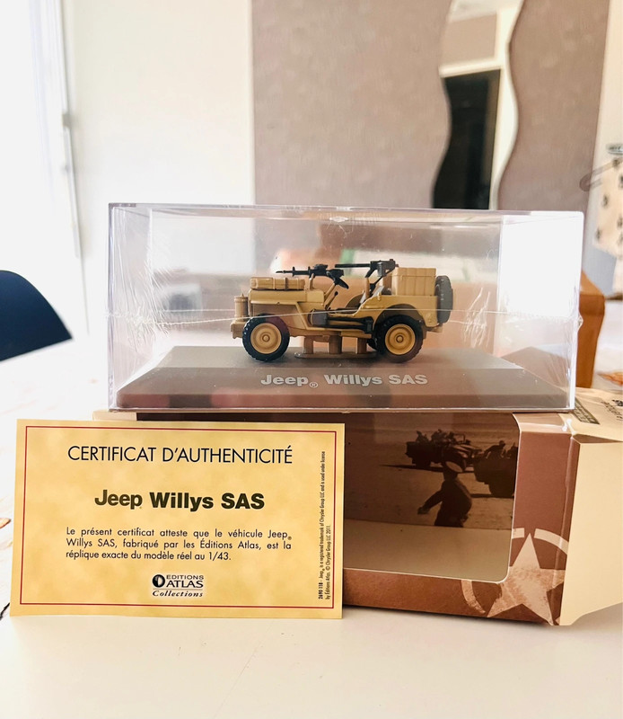 Véhicule Jeep Willys SAS