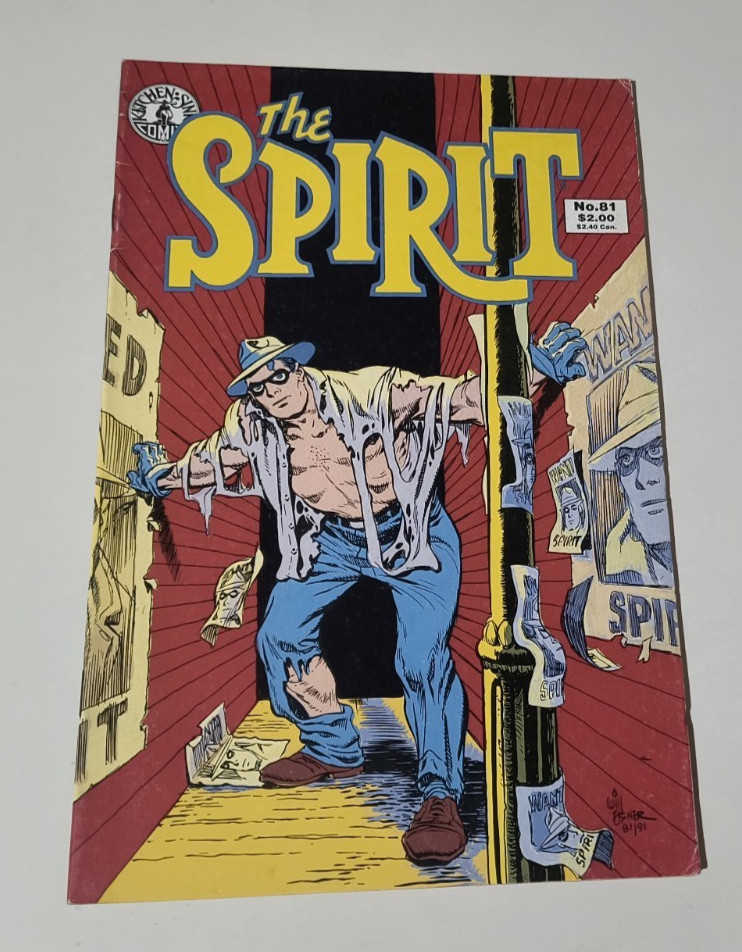 THE SPIRIT 81  1991  WILL EISNER  USA
