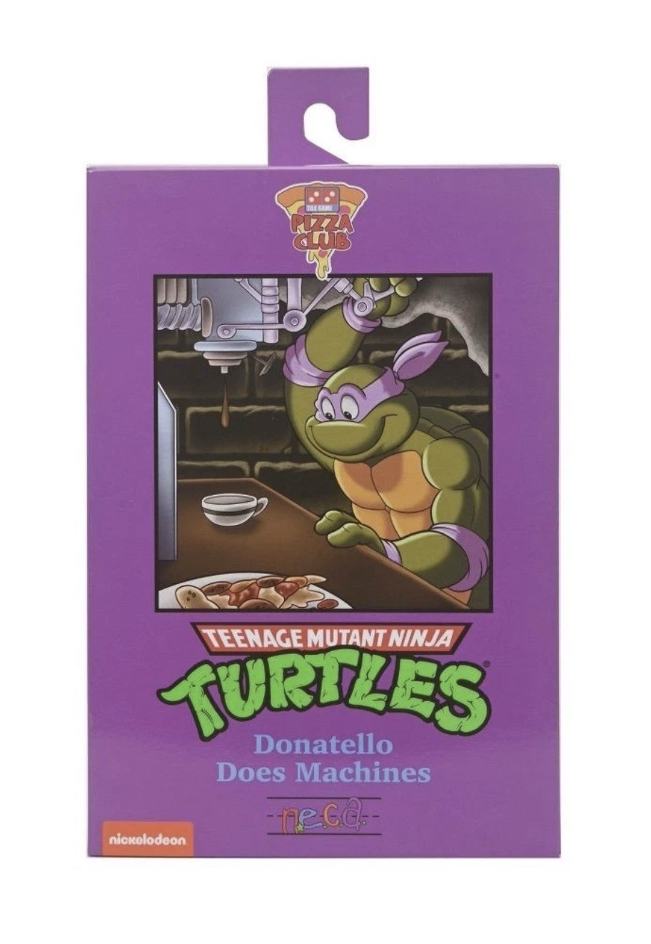 Donatello Pizza Club NECA Toon TMNT Teenage Mutant Ninja Turtles TMNT MISB USA