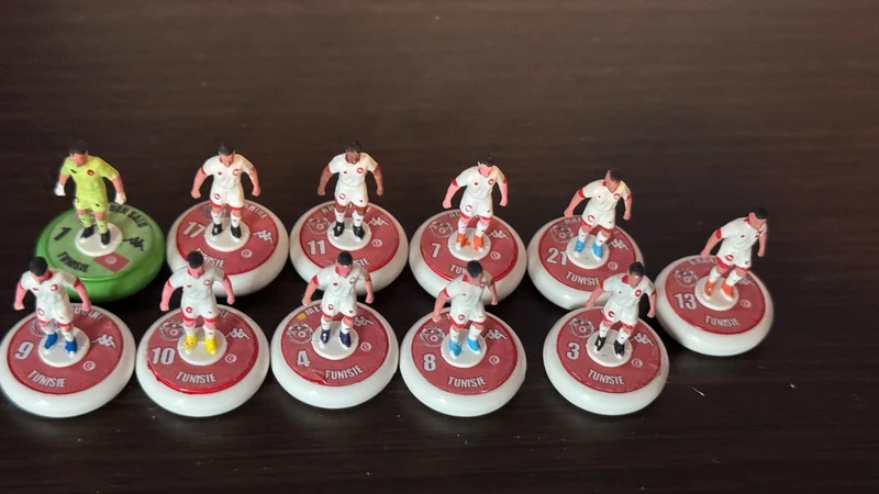 Équipe subbuteo Tunisie neuf