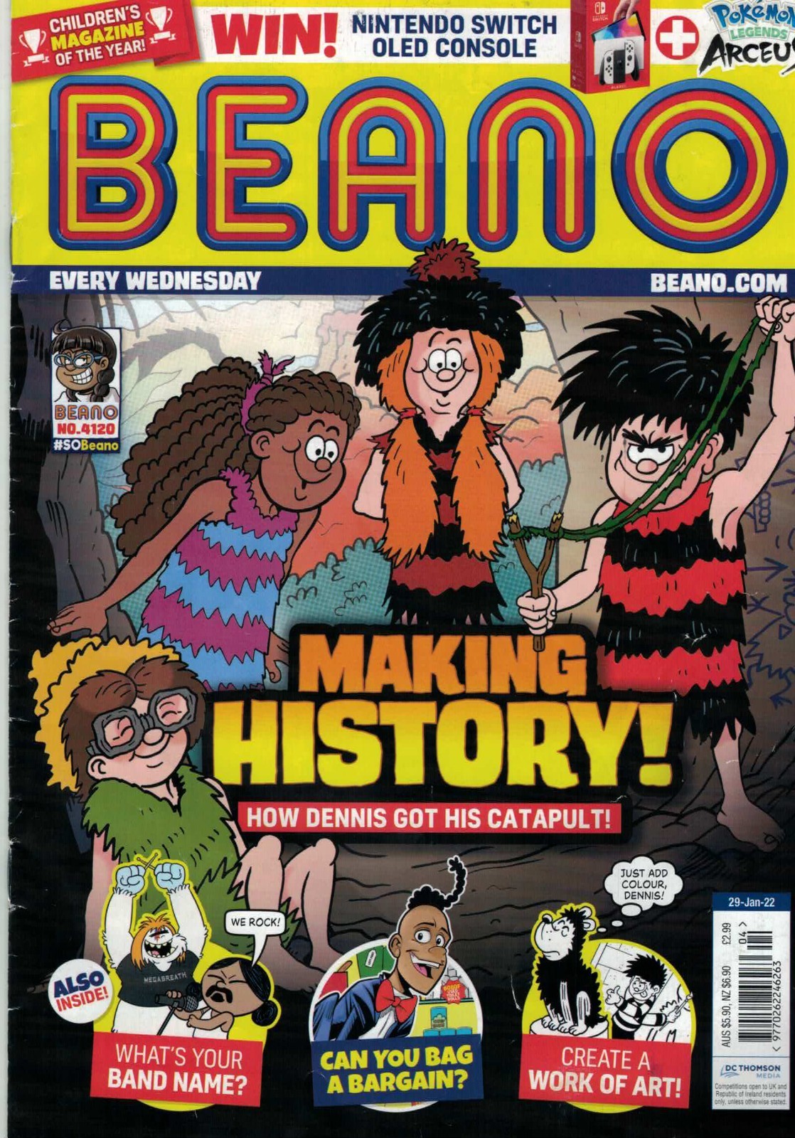Beano Comic - No. 4120 - 29/06/2022 - Making History!