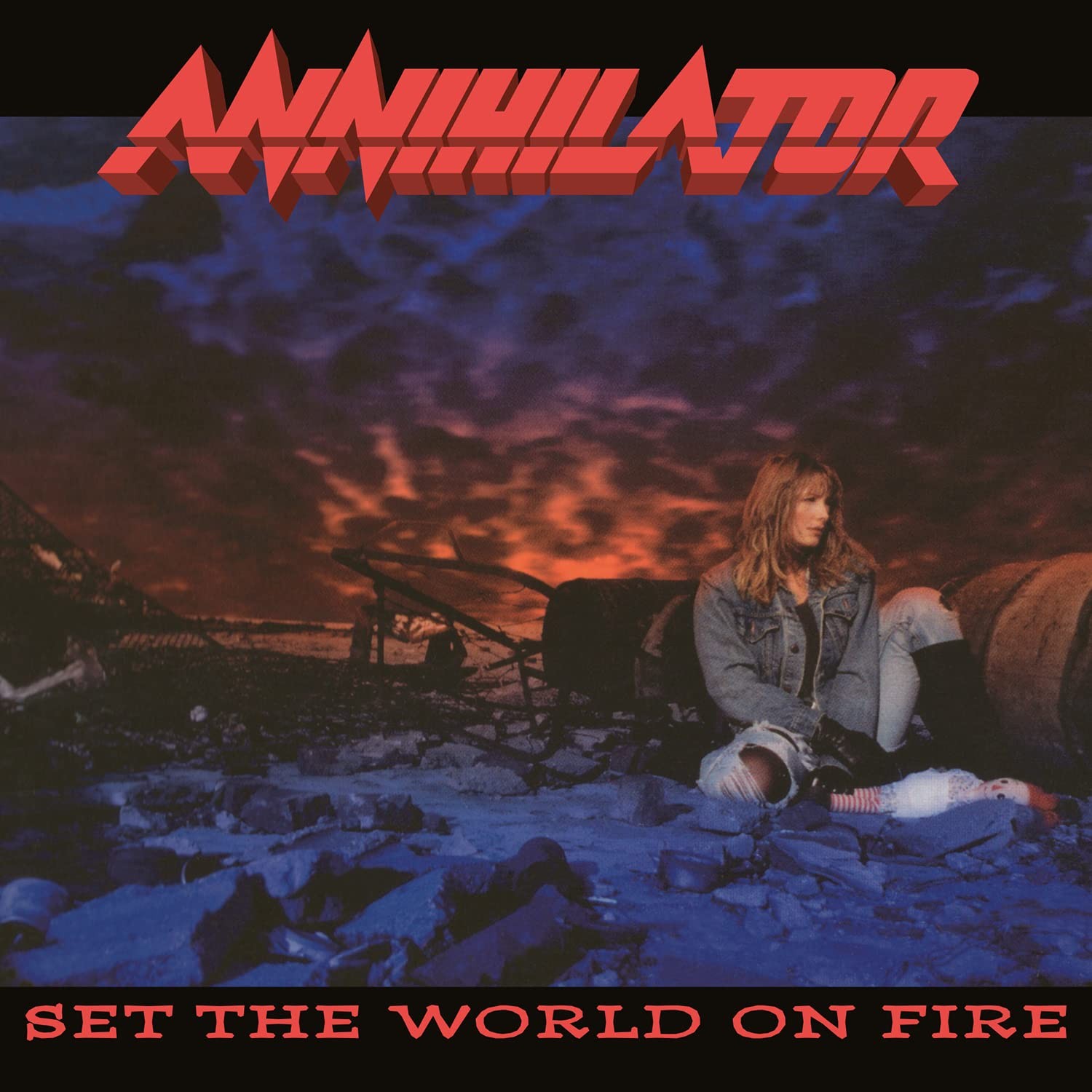 ANNIHILATOR - SET THE WORLD ON FIRE   VINYL LP NEUF