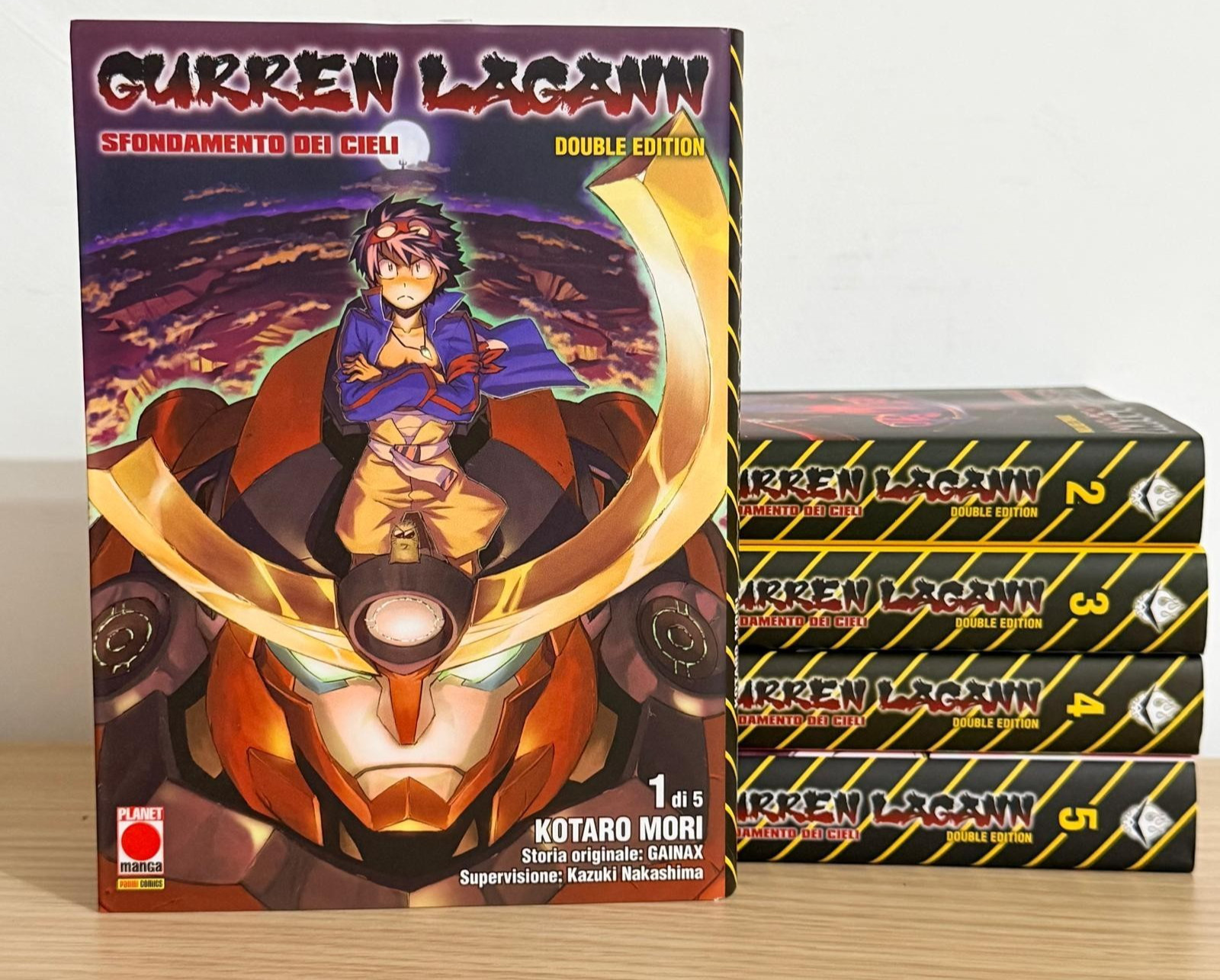 GURREN LAGANN DOUBLE EDITION Serie Completa 1-5 - Kotaro Mori, Planet Manga