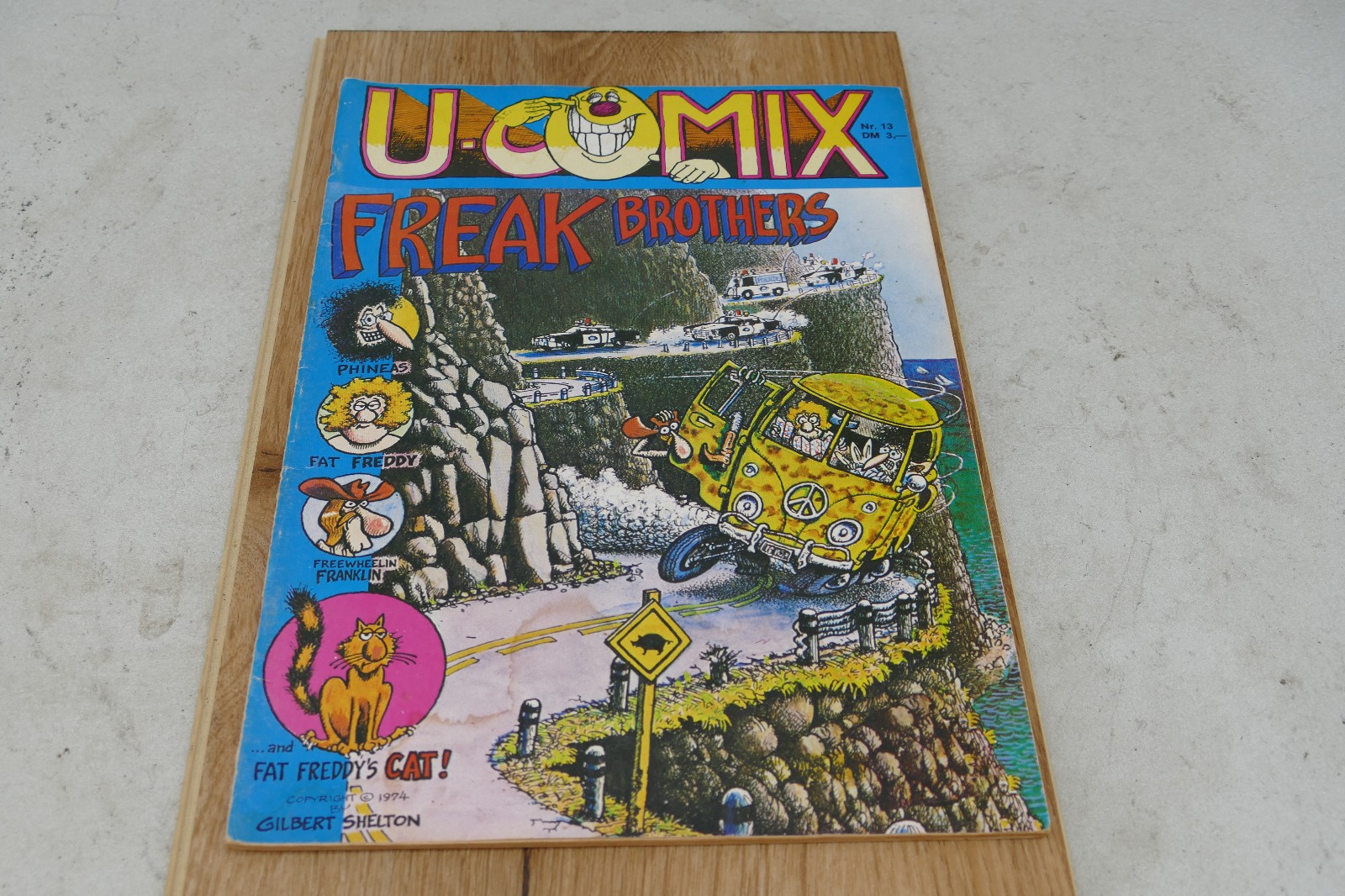 U-COMIX Freak Brothers n.13 Volksverlag ++ fumetto vintage