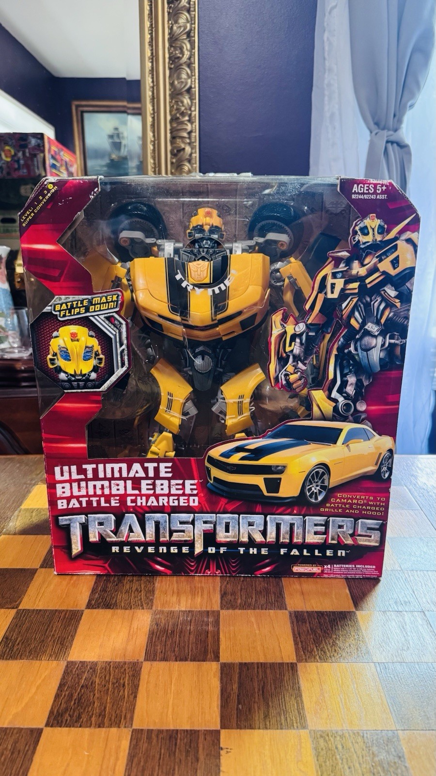 Transformers La Vendetta del Caduto Ultimate Bumblebee Battle Figura Carica Nuova