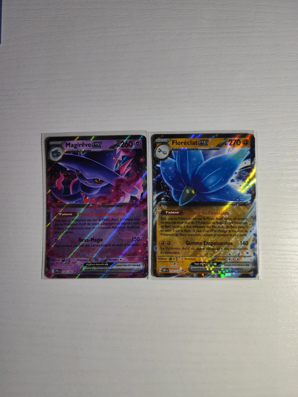 2 cartes Pokémon français